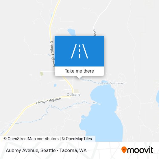 Aubrey Avenue map