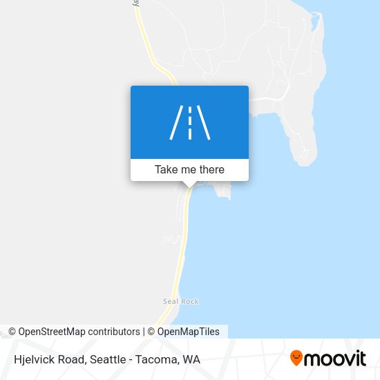 Hjelvick Road map