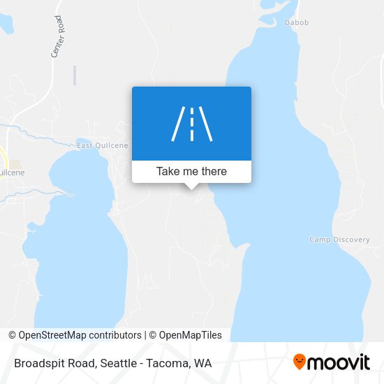 Broadspit Road map