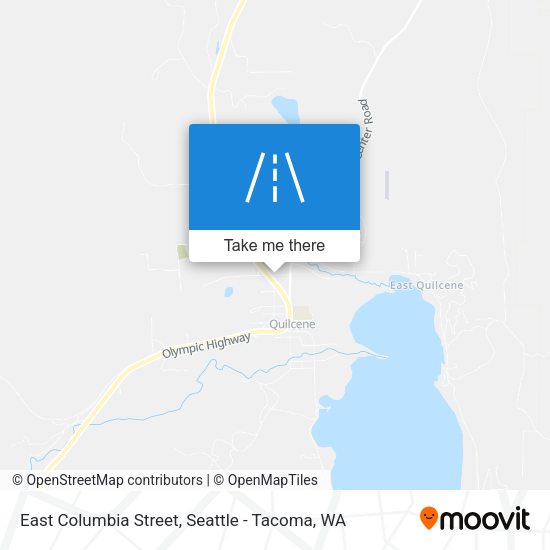 East Columbia Street map
