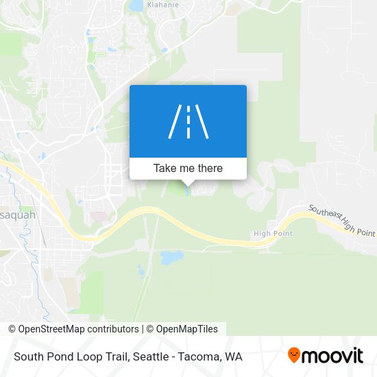 Mapa de South Pond Loop Trail