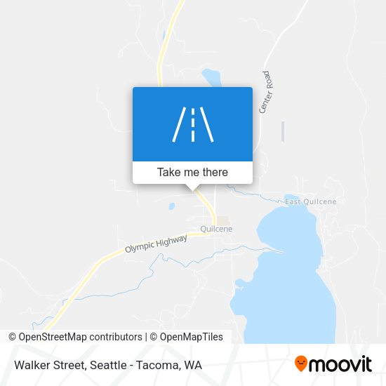 Walker Street map