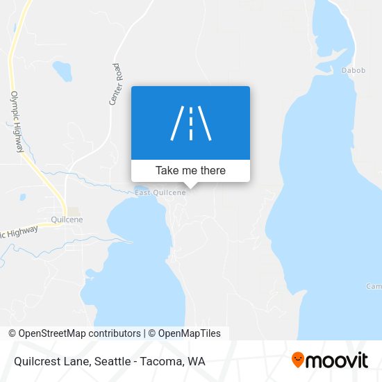 Quilcrest Lane map