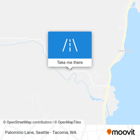 Palomino Lane map