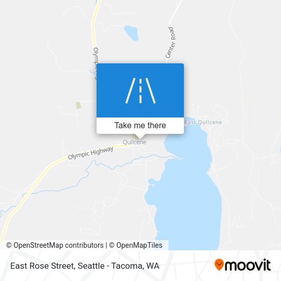 East Rose Street map