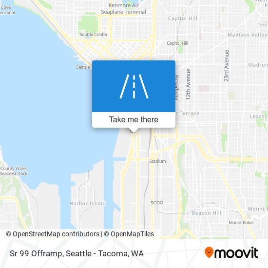 Sr 99 Offramp map