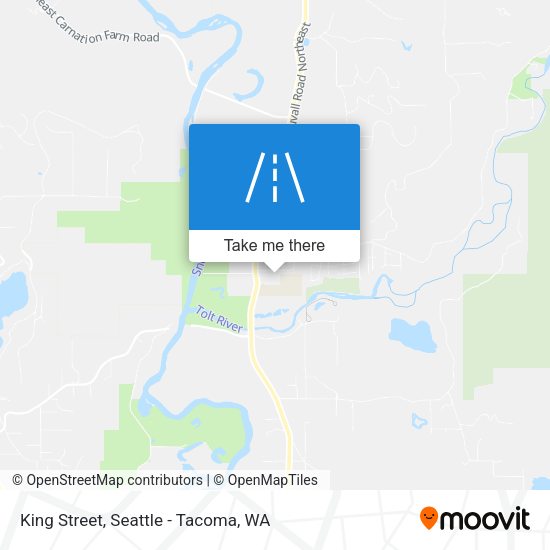 Mapa de King Street