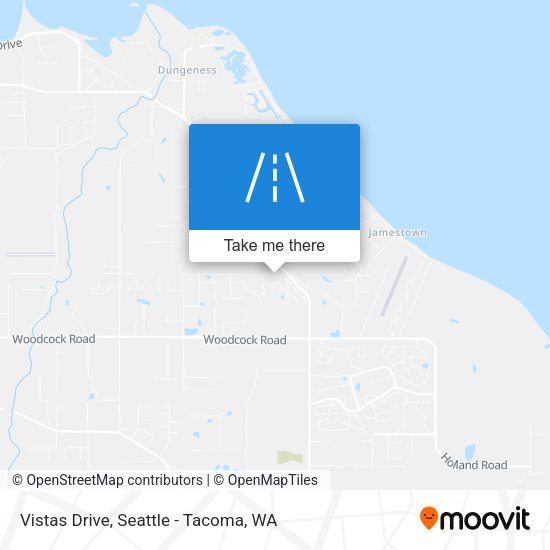 Vistas Drive map