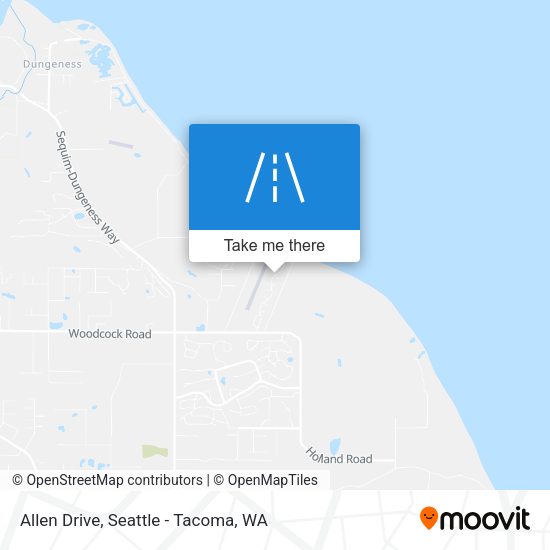 Mapa de Allen Drive