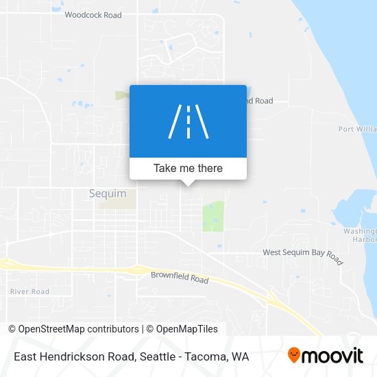 Mapa de East Hendrickson Road