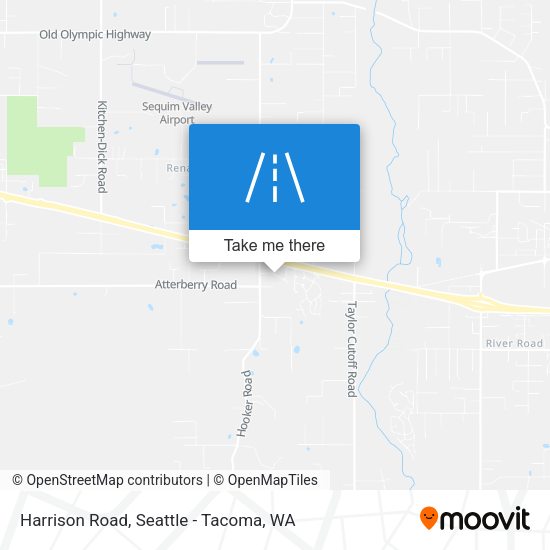 Mapa de Harrison Road