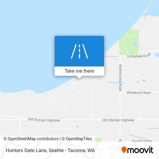 Mapa de Hunters Gate Lane
