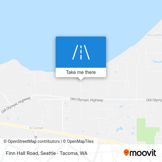 Finn Hall Road map