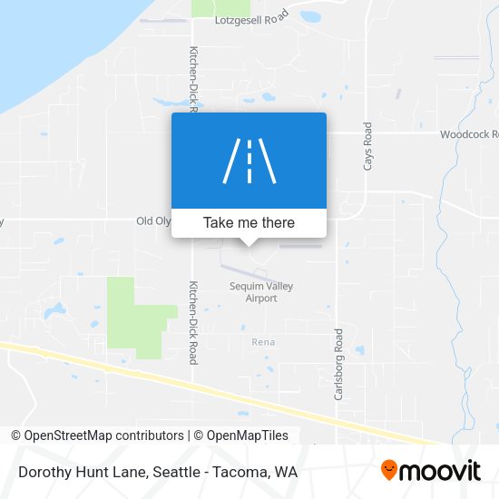 Dorothy Hunt Lane map