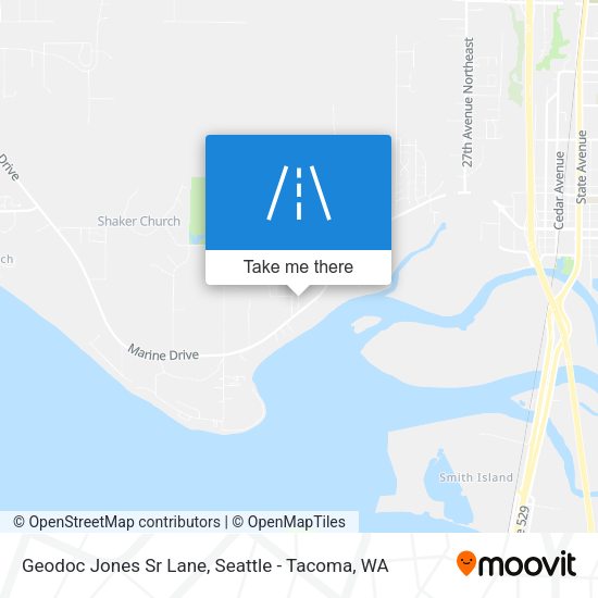 Mapa de Geodoc Jones Sr Lane