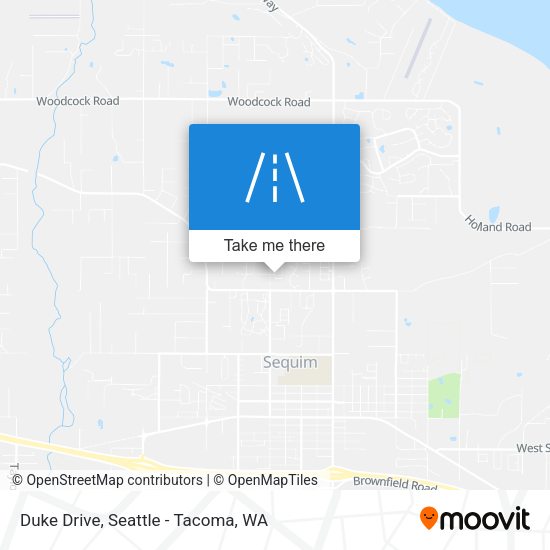 Mapa de Duke Drive