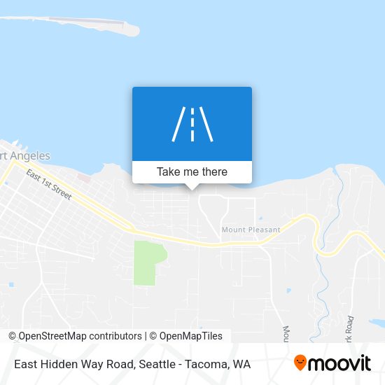 Mapa de East Hidden Way Road