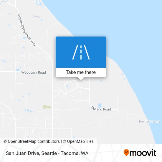 Mapa de San Juan Drive