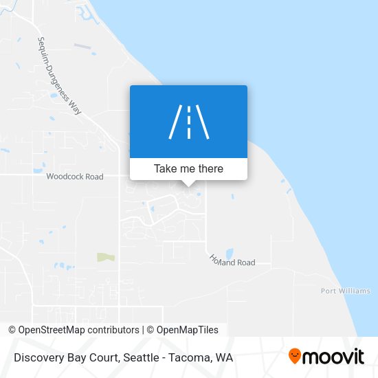 Discovery Bay Court map