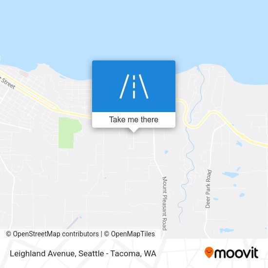 Leighland Avenue map