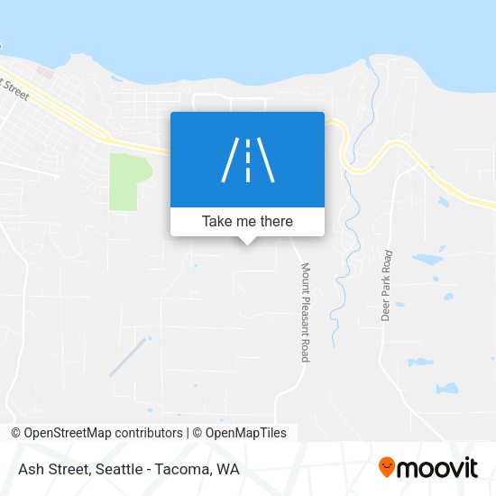 Mapa de Ash Street