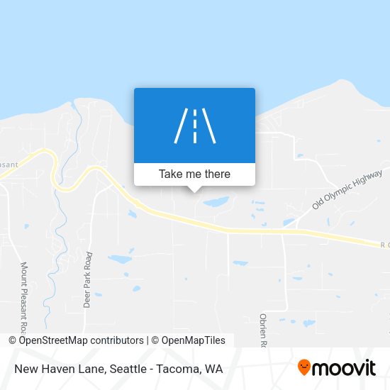Mapa de New Haven Lane