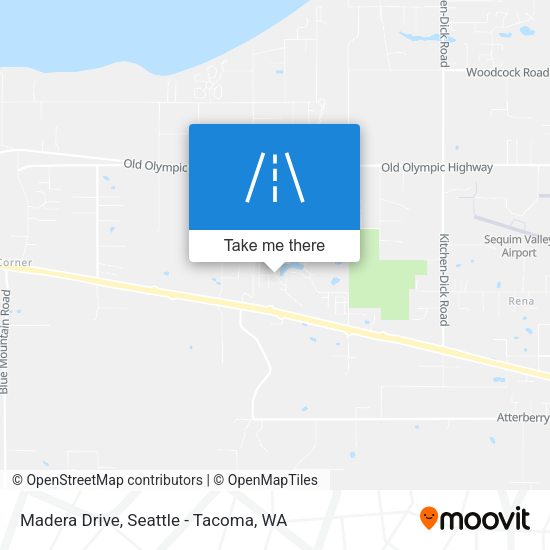 Madera Drive map