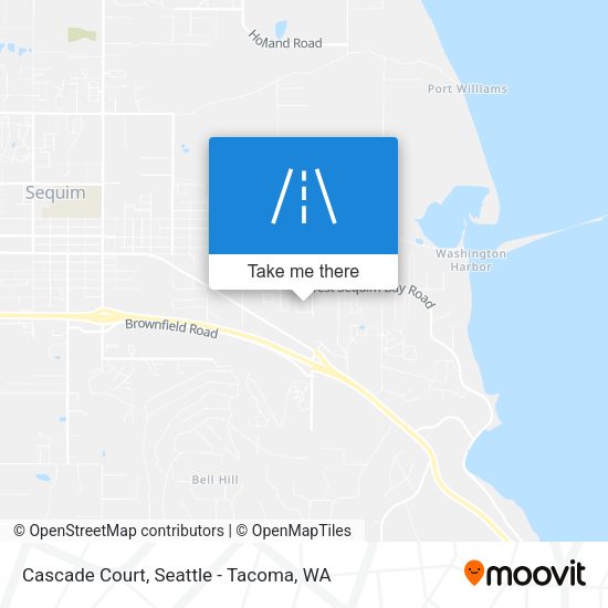 Cascade Court map