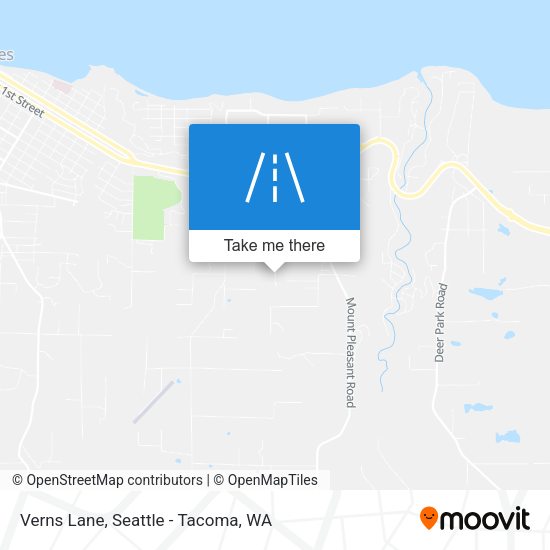 Verns Lane map