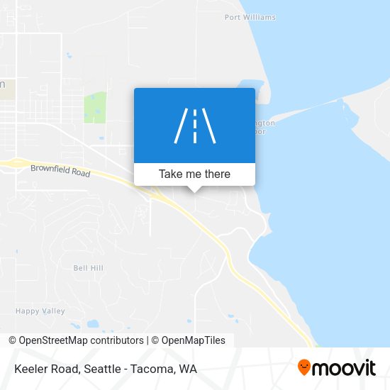 Keeler Road map