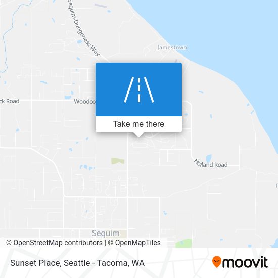 Sunset Place map