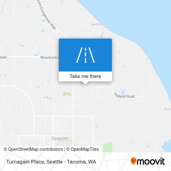 Turnagain Place map