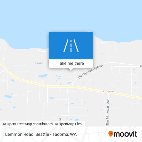 Mapa de Lemmon Road