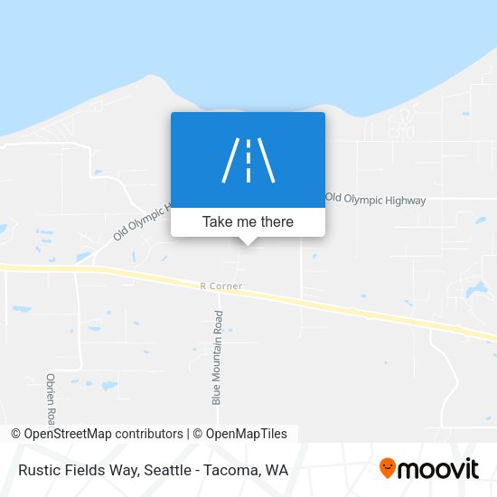 Mapa de Rustic Fields Way