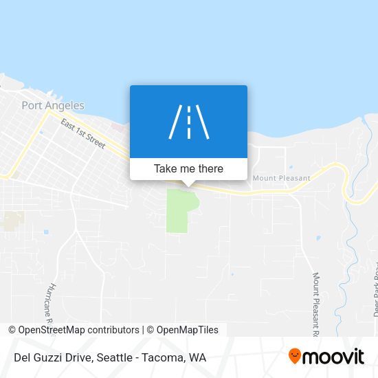 Del Guzzi Drive map