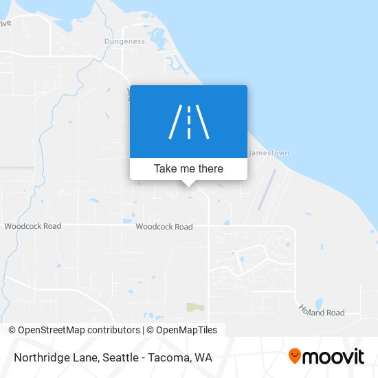 Northridge Lane map