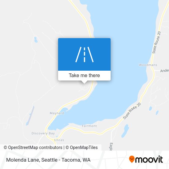 Mapa de Molenda Lane