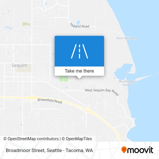 Mapa de Broadmoor Street