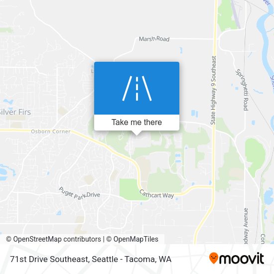 Mapa de 71st Drive Southeast