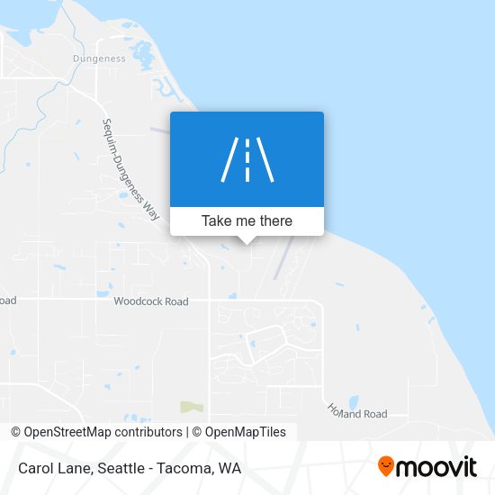 Carol Lane map