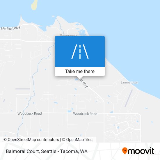 Balmoral Court map