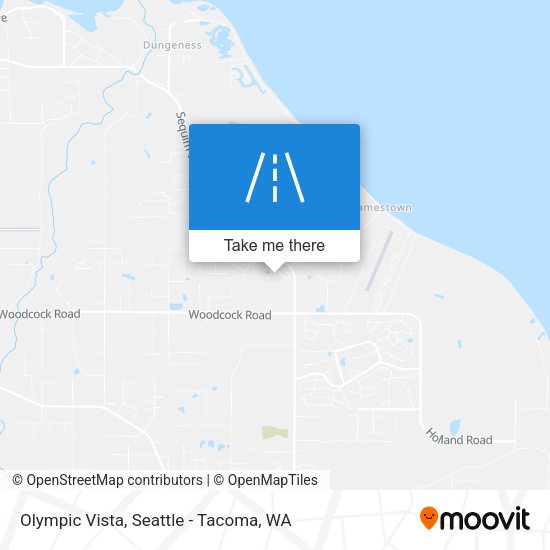 Olympic Vista map
