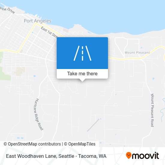 Mapa de East Woodhaven Lane
