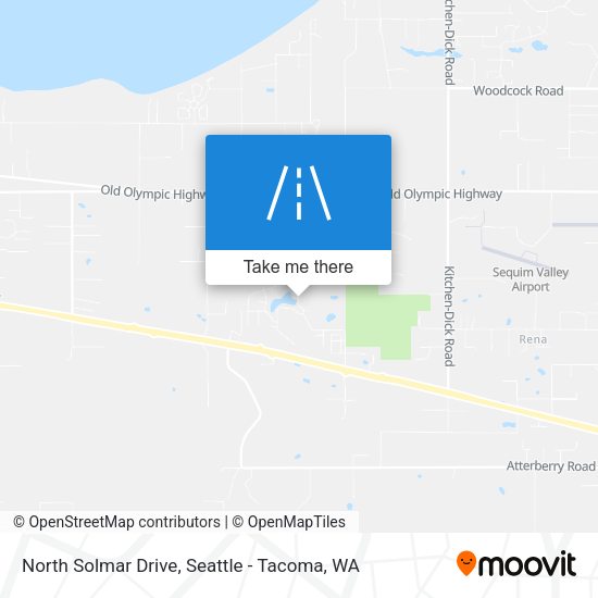 North Solmar Drive map