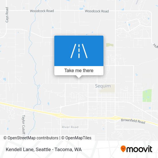 Mapa de Kendell Lane