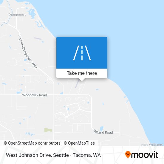 Mapa de West Johnson Drive