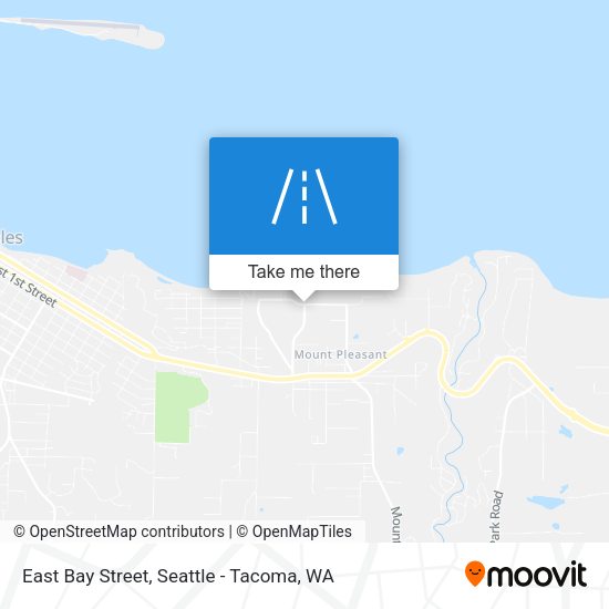 Mapa de East Bay Street