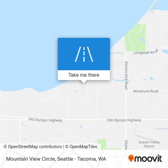 Mapa de Mountain View Circle