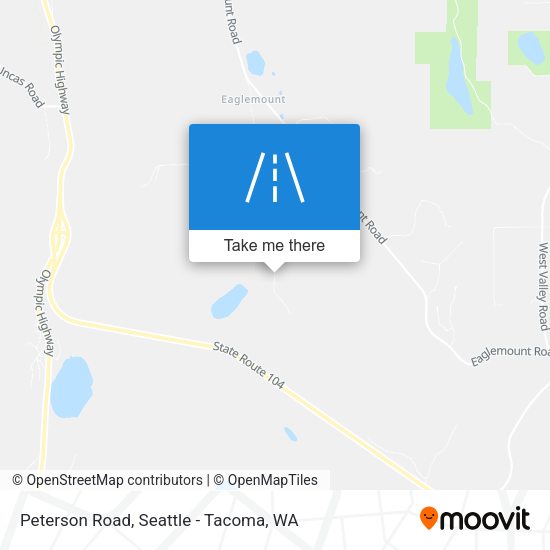 Mapa de Peterson Road