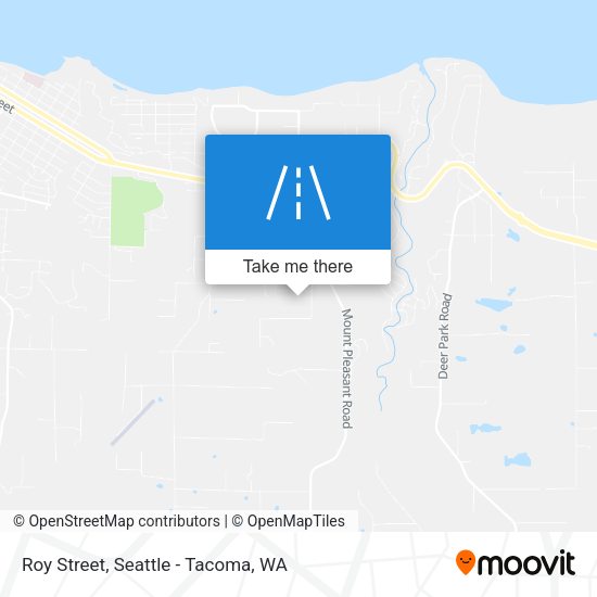 Roy Street map